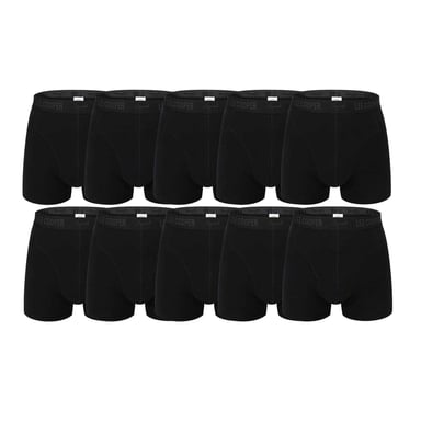 Lee Cooper - Boxershorts für Herren (10er-Pack) (Schwarz/Grau)
