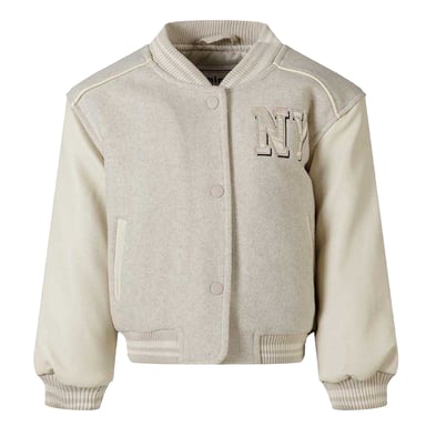 Minoti - "New York" Varsity-Jacke (US-College-Stil) für Mädchen (Meliert Beige)