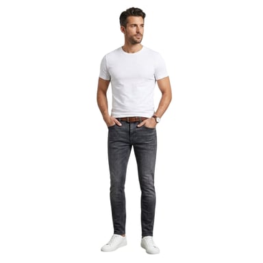 Boss - "Delaware" Jeans für Herren (Mittelgrau)