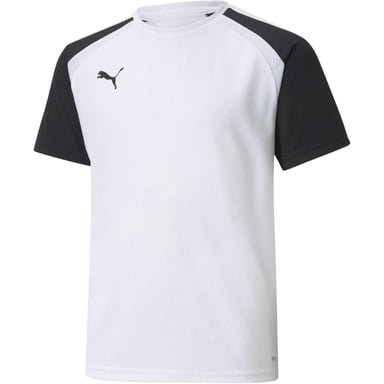 Puma - "TeamPACER" T-Shirt für Kinder, Leicht (Weiß/Schwarz)