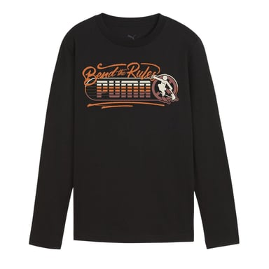 Puma - "Bend The Rules" T-Shirt für Kinder (Schwarz)