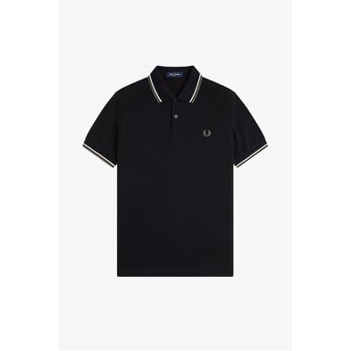 Fred Perry - Poloshirt für Herren (Schwarz/Grau)