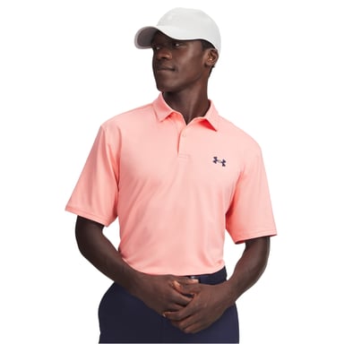 Under Armour - "Performance" Poloshirt für Herren, Atmungsaktiv, Athletisch (Pink)