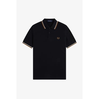 Fred Perry - Poloshirt für Herren (Schwarz/Braun)