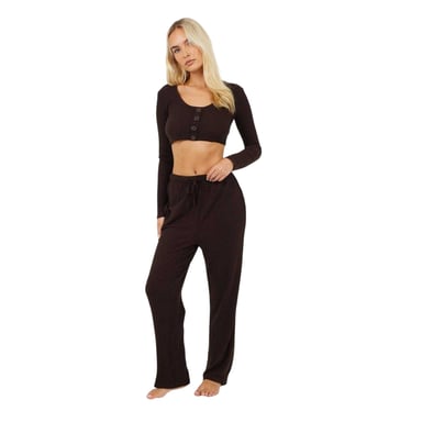 Brave Soul - Loungewear Set für Damen (Schokolade)