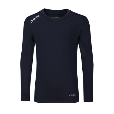 Sondico - "Core" Base Layer Oberteil für Kinder, Atmungsaktiv, Langärmlig (Marine)