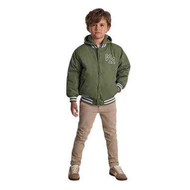 Minoti - Varsity-Jacke (US-College-Stil) für Jungen, Baseball (Khaki)