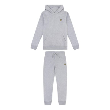 Lyle & Scott - Hoodie und Hose-Set für Kinder (Grau meliert)