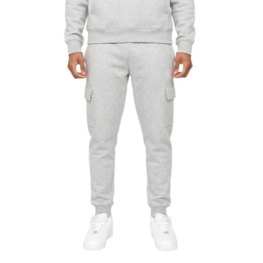SikSilk - Cargo Jogginghosen für Herren (Grau meliert)
