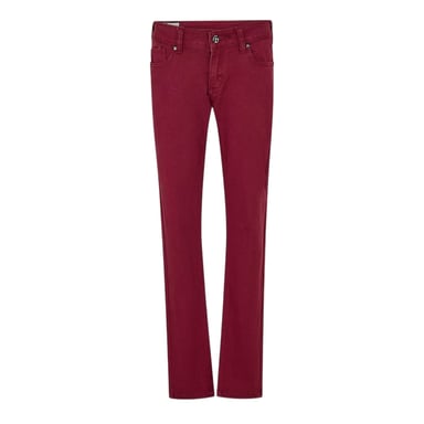 Criminal Damage - Jeans für Herren (Weinrot)