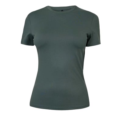 USA Pro - T-Shirt für Damen, Polyamid (Armee-Khaki)