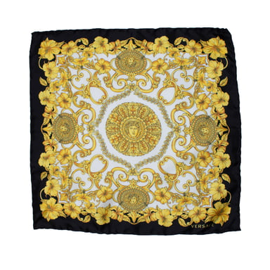 Versace, Einstecktuch mit Barockmuster