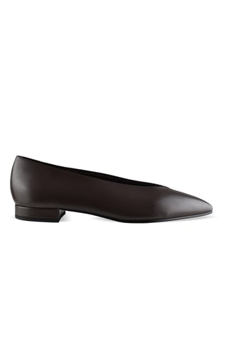 Loro Piana Rebecca Ballerinas Braun