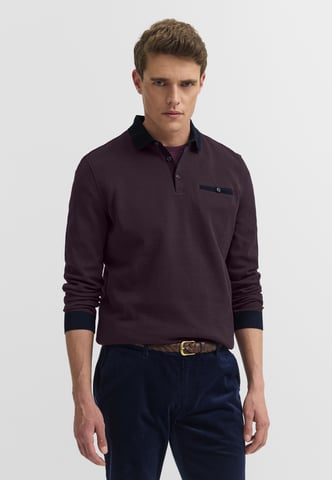 Bugatti Herren Polo-Shirt Brusttasche Kontraststreifen