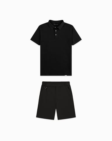 Black Bananas Mercerised Polo Twin Satz,