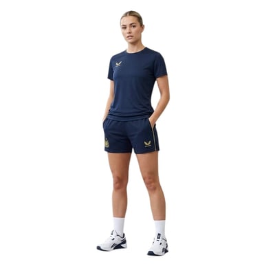 Castore - Fußballshorts für Damen (Kohlen-Schwarz)