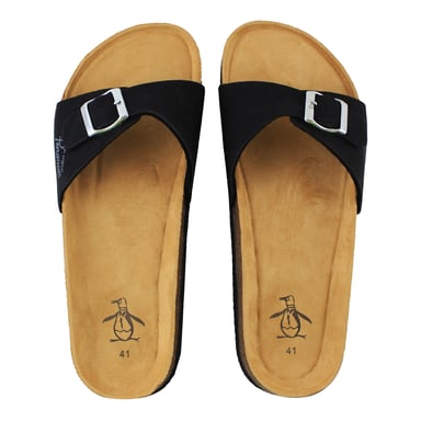 Penguin Pru Damen Schwarze Flip-Flops