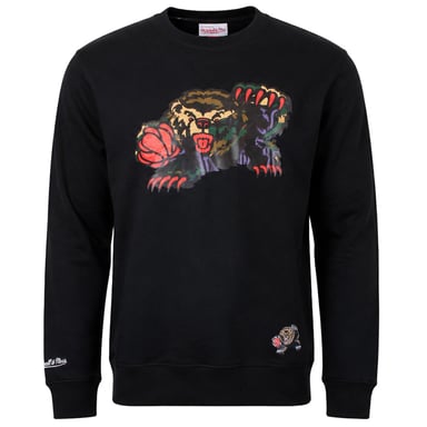 Mitchell & Ness NBA Vancouver Grizzlies Woodland Herren Schwarz Pullover