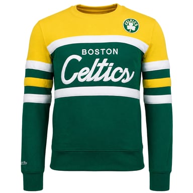 Mitchell & Ness NBA Boston Celtics Head Coach Herren grüner Sweater