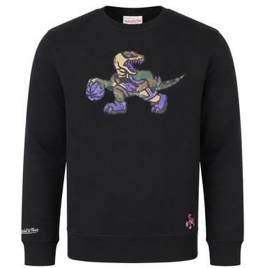 Mitchell & Ness NBA Toronto Raptors Woodland Herren Schwarz Pullover