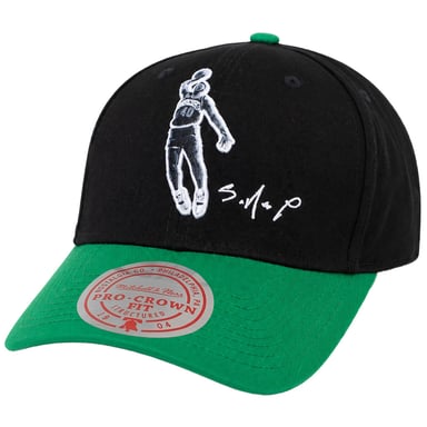 Mitchell & Ness NBA Seattle SuperSonics Highlight Real Braune Schwarze Mütze