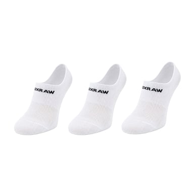 BoxRaw 3er-Pack Weiße Niedrige Socken