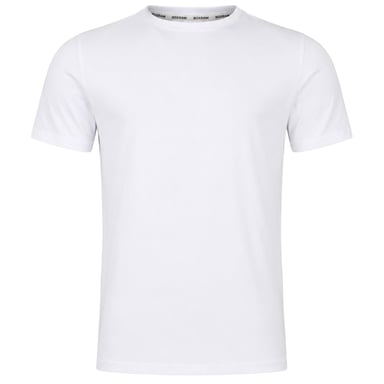BoxRaw Einfaches Herren T-Shirt Weiß