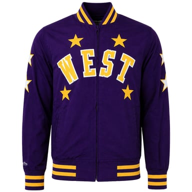 Mitchell & Ness NBA All Star Team History Warm Up 2.0 Herren Lila Jacke