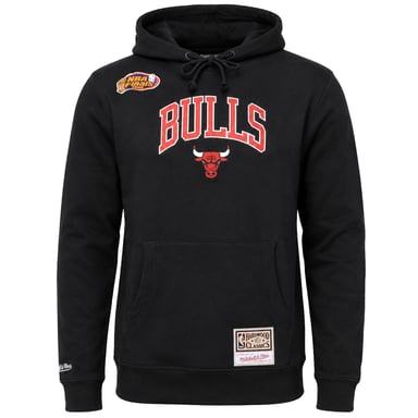 Mitchell & Ness NBA Chicago Bulls Arch Herren Schwarzer Hoodie