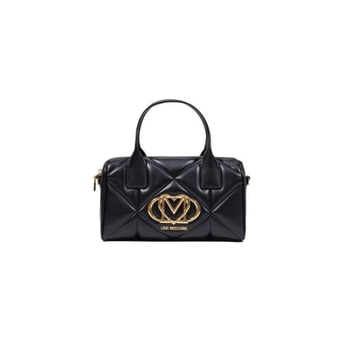 Love Moschino Schwarze Polyethylen-Handtasche