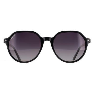 Polar Stefy COL.77 – polarisierte Sonnenbrille in glänzendem Schwarz-Violett-Farbverlauf