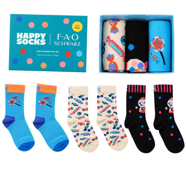 Happy Socks 3er-Pack Bunte Süßigkeiten Geschenkset