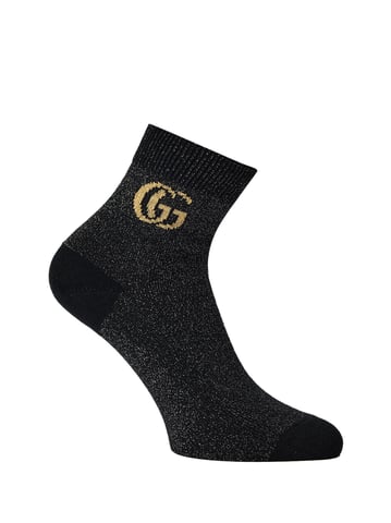 GG Monogramm Kaschmir-Knöchelsocken