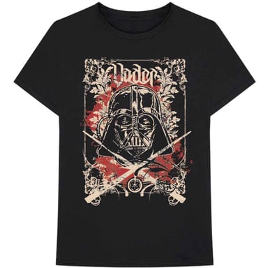 Star Wars - T-Shirt für Herren/Damen Unisex (Schwarz)