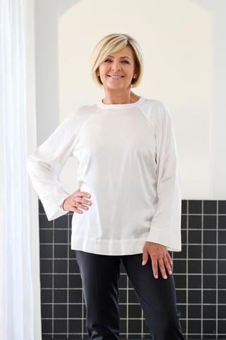 Caroline Tensen Dublin Top Off White