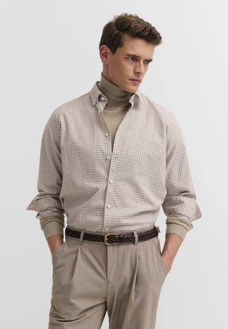 Bugatti Herren Freizeithemd Oxford Karo Button-Down
