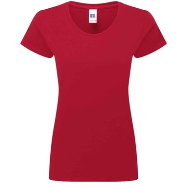 Russell - "Authentic" T-Shirt für Damen (Rot)