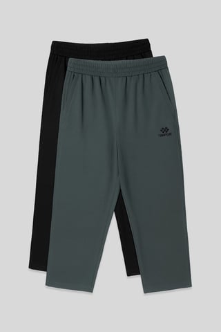Tommy Life Jersey Capri-Shorts für Herren - Schwarz