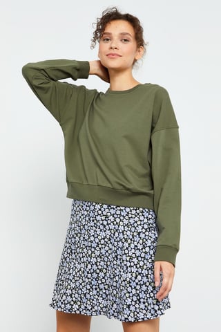 Damen Freizeit Crewneck Sweatshirt