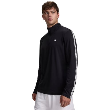 Under Armour - "Tech" mit halbem Reißverschluss Oberteil für Herren Strukturiert (Schwarz/Weiß)