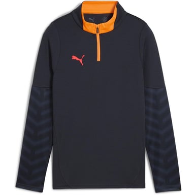 Puma - Drill-Top für Kinder, mit kurzem Reißverschluss (Marine/Rot)
