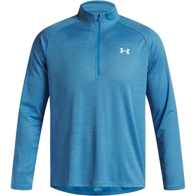 Under Armour - "Tech" mit halbem Reißverschluss Oberteil für Herren Strukturiert (Blau/Weiß)