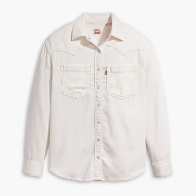 Levis - "Teodora" Hemd für Damen, Leicht, Denim (Weiß)