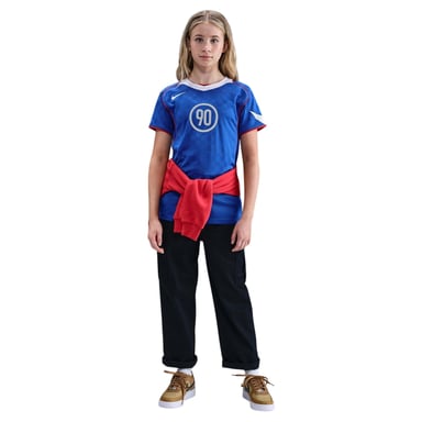 Nike - "Total 90 Energy" T-Shirt für Kinder (Blau/Weiß)