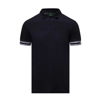 Boss - "Zone" Poloshirt für Herren, Mit Bündchen, Schmal (Dunkelblau)