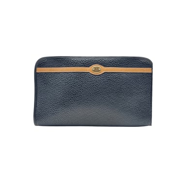 Dior Vintage Leder-Clutch-Tasche Dior
