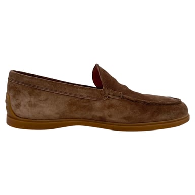 Tod's Slipper aus braunem Wildleder