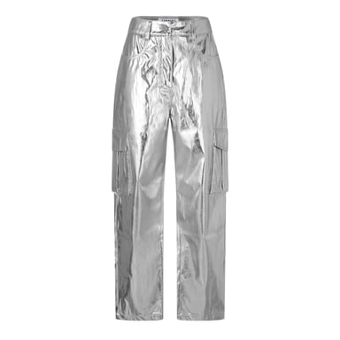 AmyLynn - Cargo-Hose für Damen (Silber)