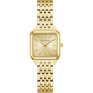 Bulova Sutton Gold Damen Armbanduhr 97L191