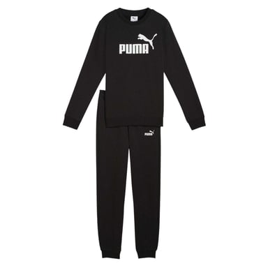 Puma - "No.1" Trainingsanzug-Set für Kinder, Fleece (Schwarz)